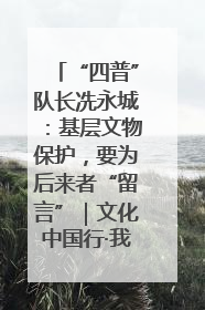 “四普”队长冼永城：基层文物保护，要为后来者“留言”｜文化中国行·我在广东找文物