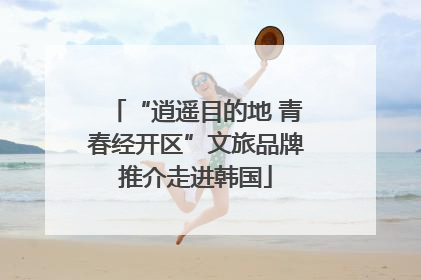 “逍遥目的地 青春经开区”文旅品牌推介走进韩国