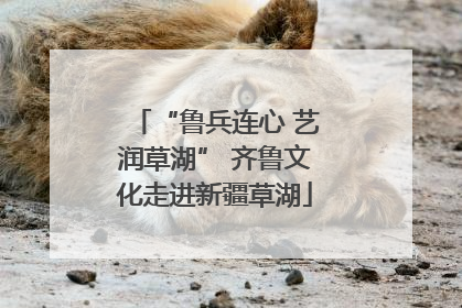 “鲁兵连心 艺润草湖” 齐鲁文化走进新疆草湖