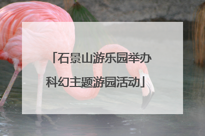 石景山游乐园举办科幻主题游园活动