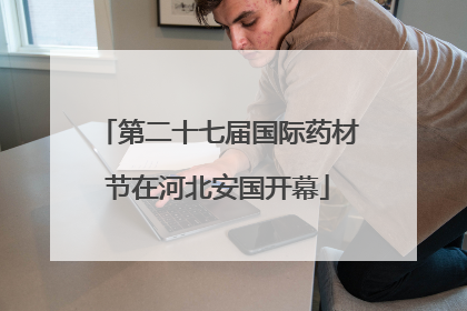 第二十七届国际药材节在河北安国开幕