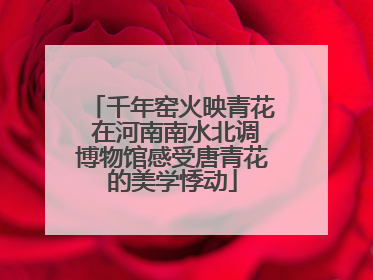 千年窑火映青花 在河南南水北调博物馆感受唐青花的美学悸动