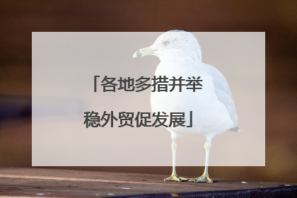 各地多措并举稳外贸促发展