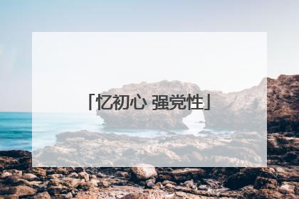 忆初心 强党性