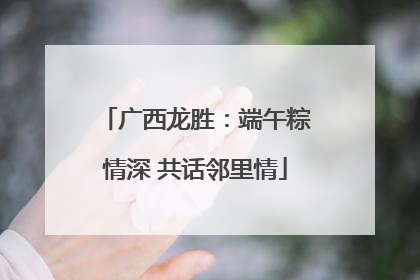 广西龙胜：端午粽情深 共话邻里情