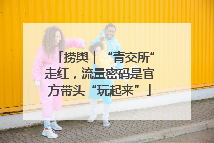 捞舆｜“青交所”走红，流量密码是官方带头“玩起来”