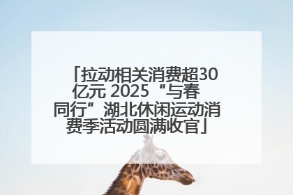 拉动相关消费超30亿元 2025“与春同行”湖北休闲运动消费季活动圆满收官