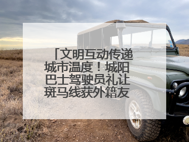 文明互动传递城市温度！城阳巴士驾驶员礼让斑马线获外籍友人鞠躬致谢