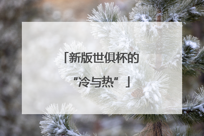 新版世俱杯的“冷与热”