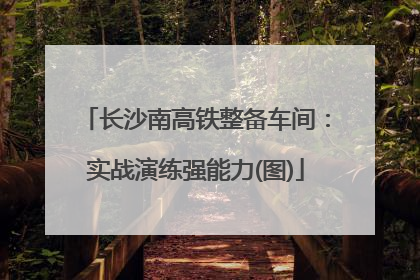 长沙南高铁整备车间：实战演练强能力(图)