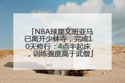 NBA球星文班亚马已离开少林寺，完成10天修行：4点半起床，训练强度高于武僧